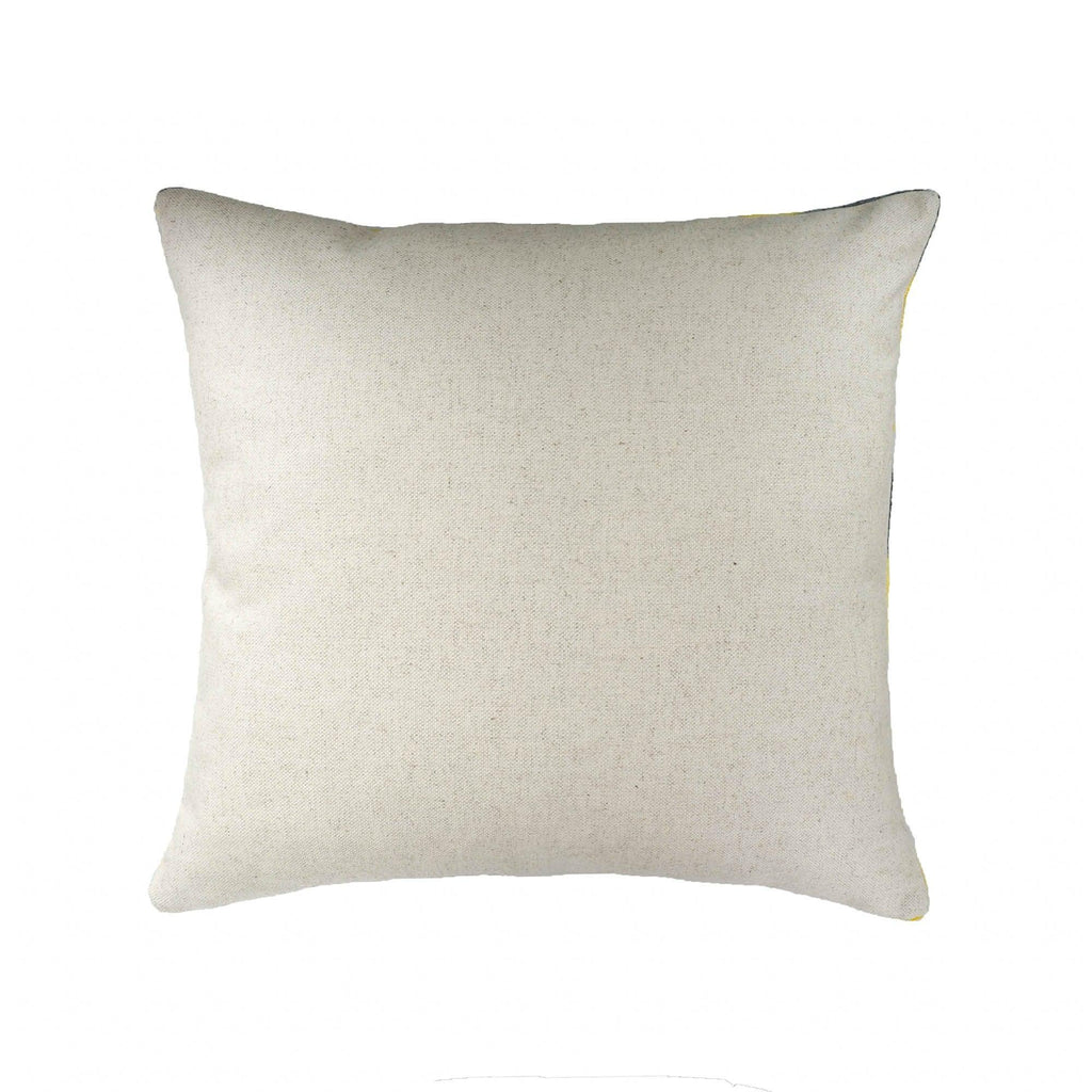Eden Silk Velvet Ikat Throw Pillow Cover X 20, detail shot - House Of Avana