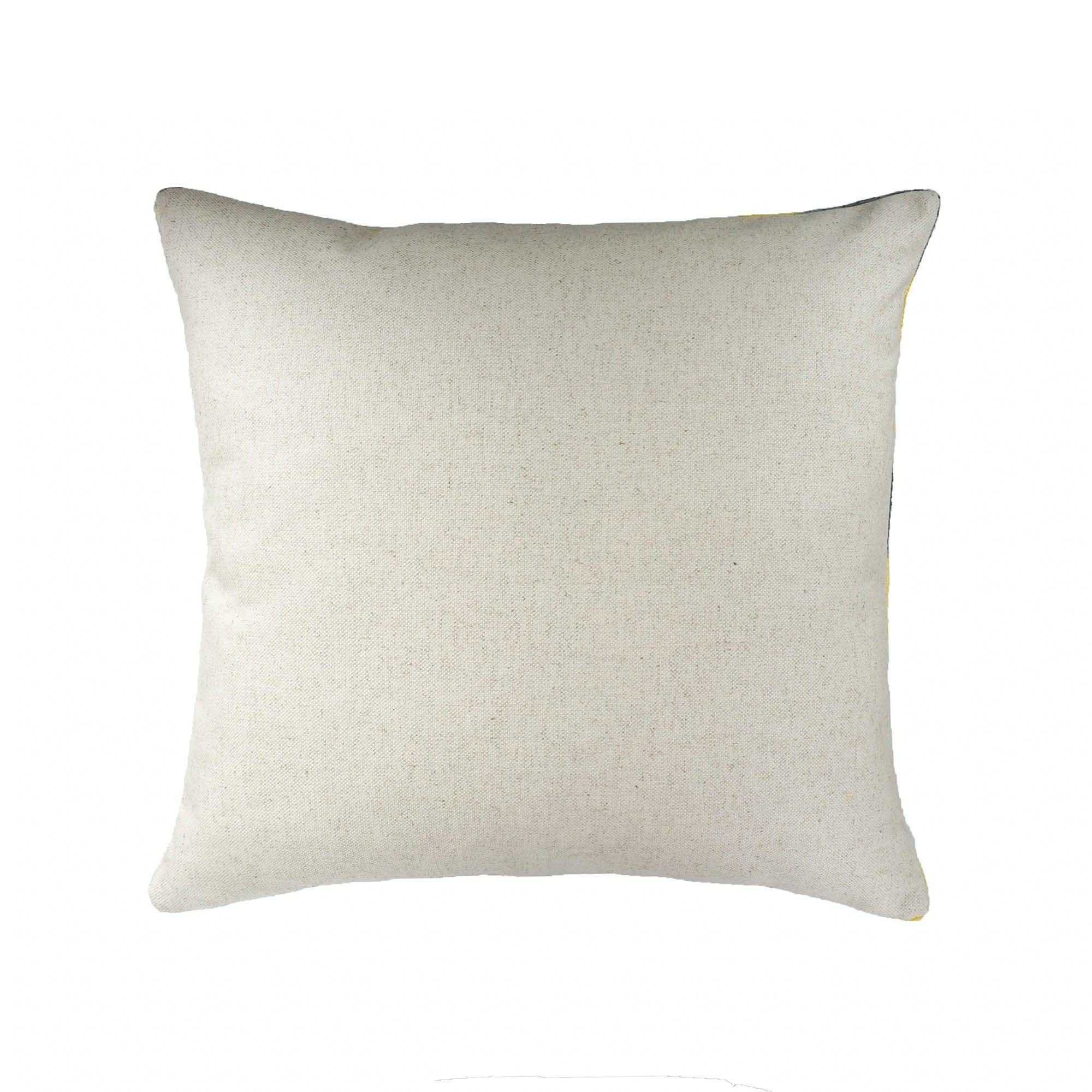 Eden Silk Velvet Ikat Throw Pillow Cover X 20, detail shot - House Of Avana