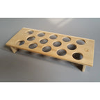 Hand-Carved Wooden Fridge Egg Tray Kanju Interiors