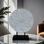 Elegant Sunflower Tabletop Figurine, close-up view - House Of Avana