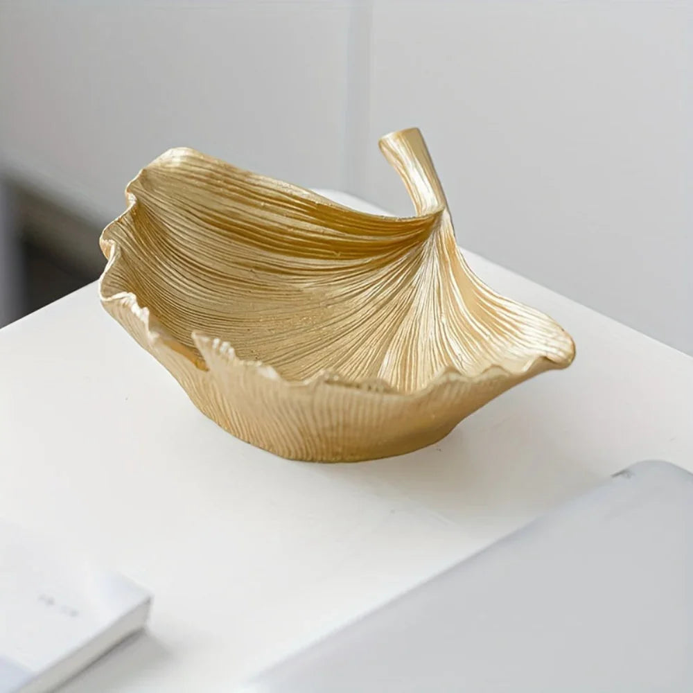 Decorative Golden Leaf Decor - House Of Avana