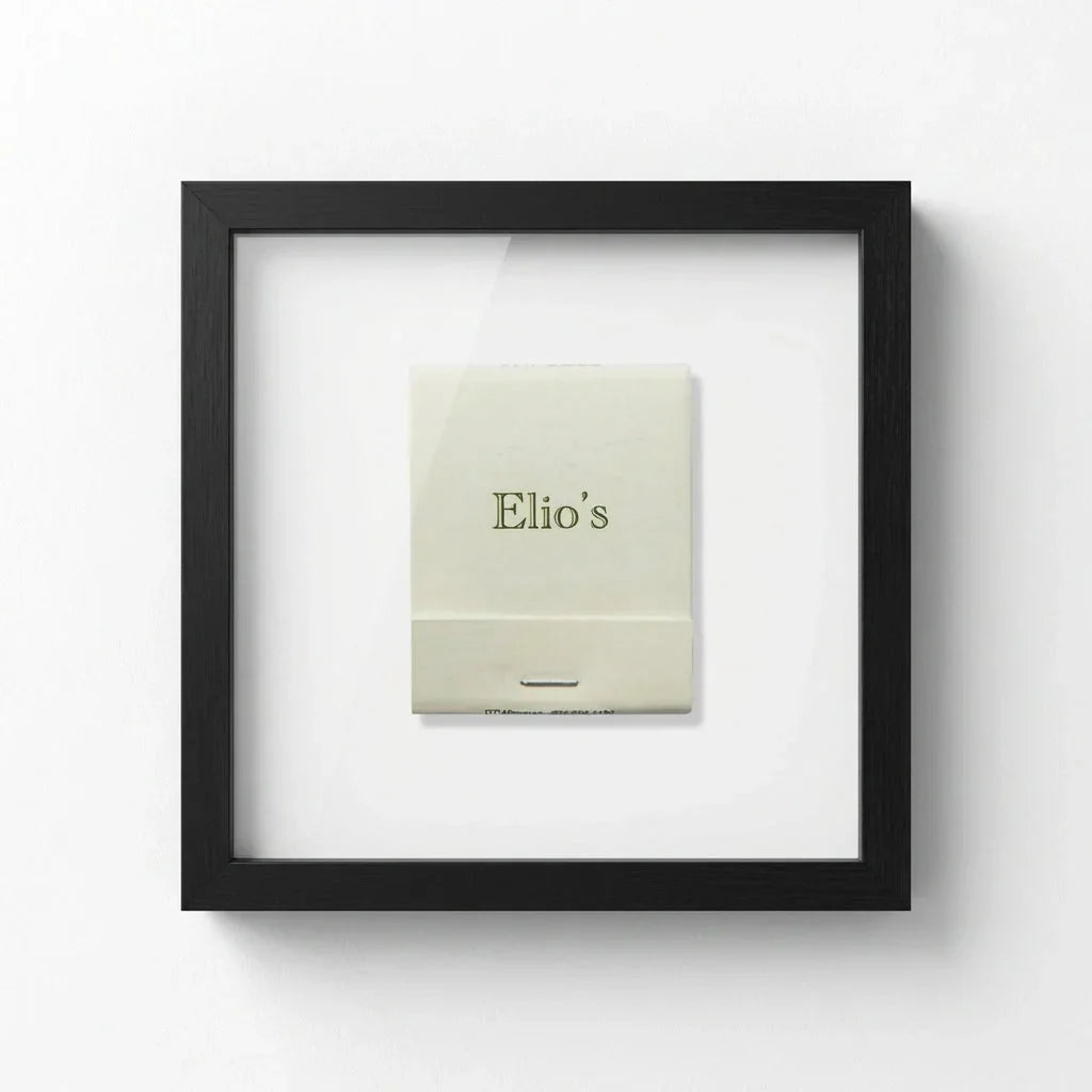 Elio’s Framed Print