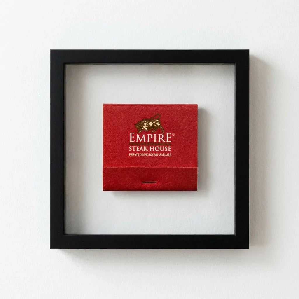 Empire Steakhouse Framed Print