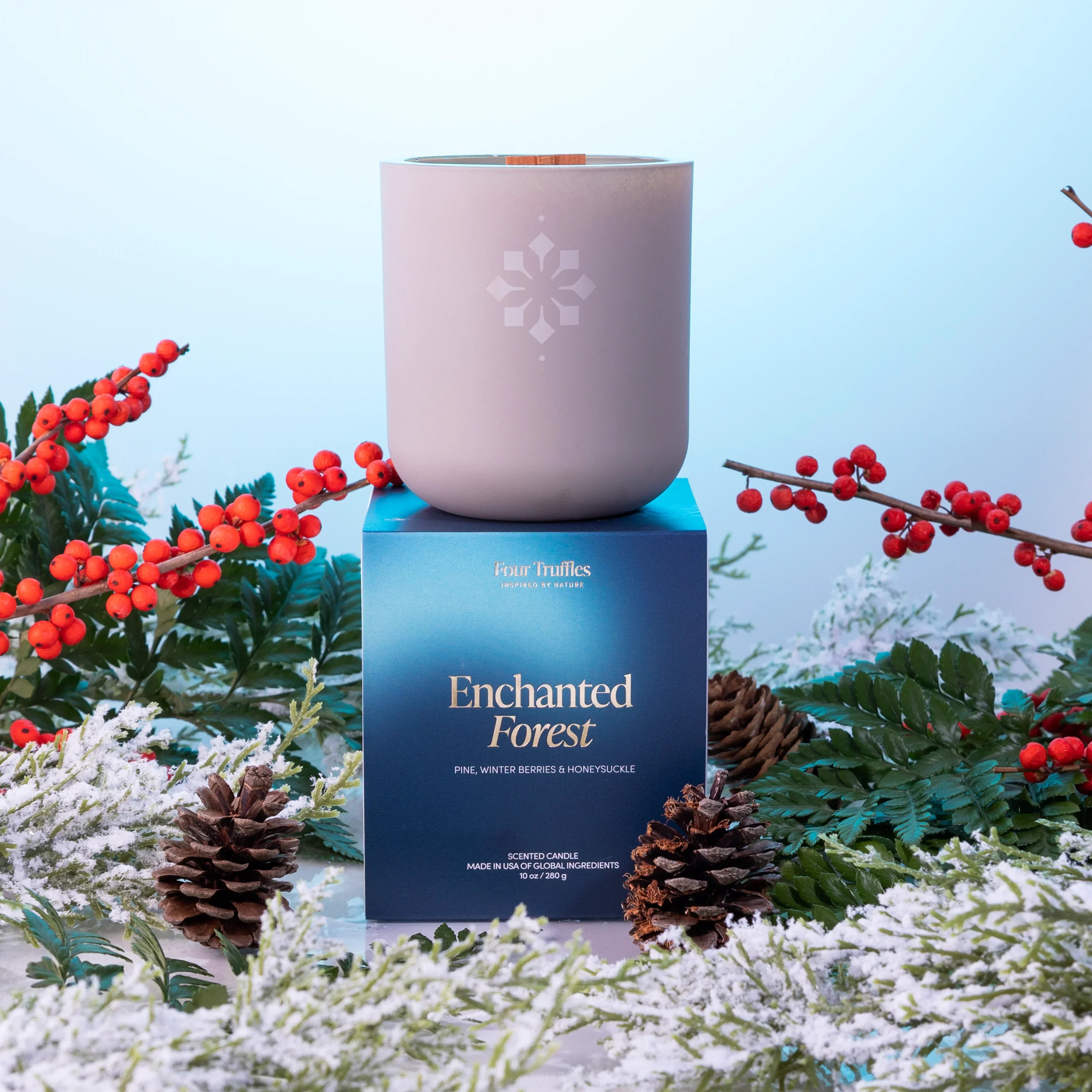 Enchanted Forest Candle Four Truffles