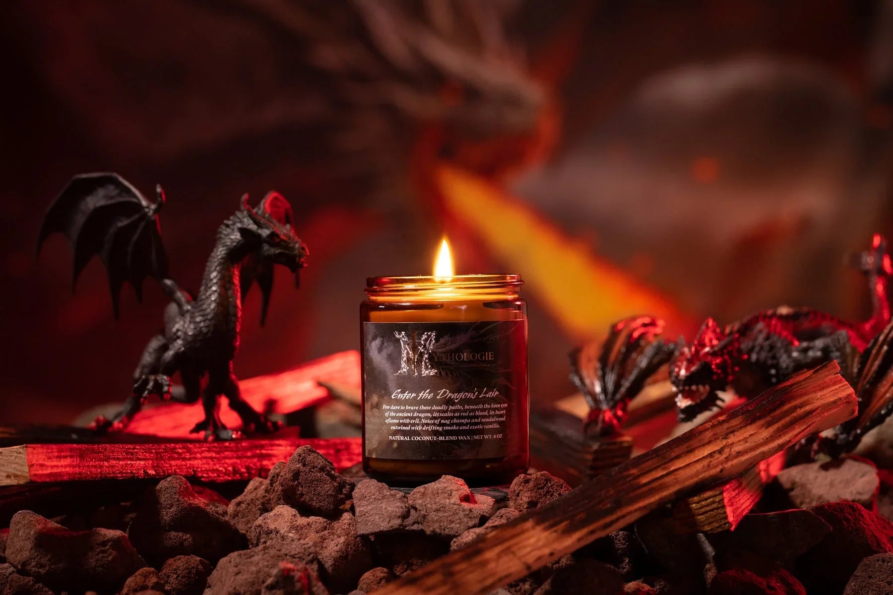 Enter the Dragon's Lair MythologieCandles