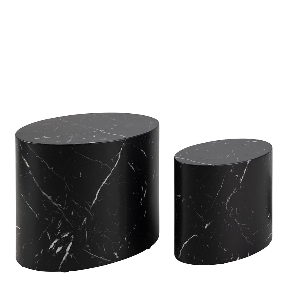 Mice Oval Coffee Table Set - Multiple Colours House Of Avana