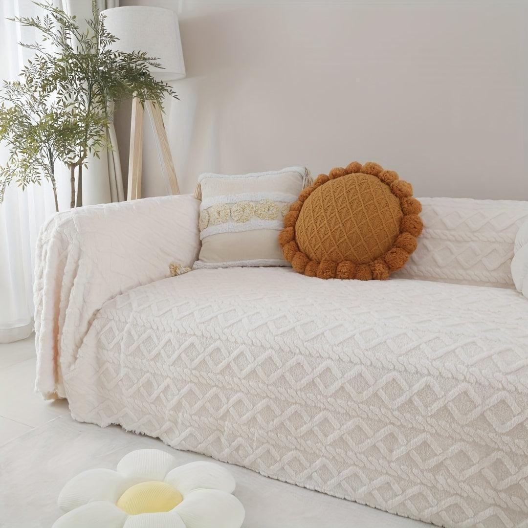Extra Large Slipcovers for Couches - Stylish Geometric Pattern - House Of Avana