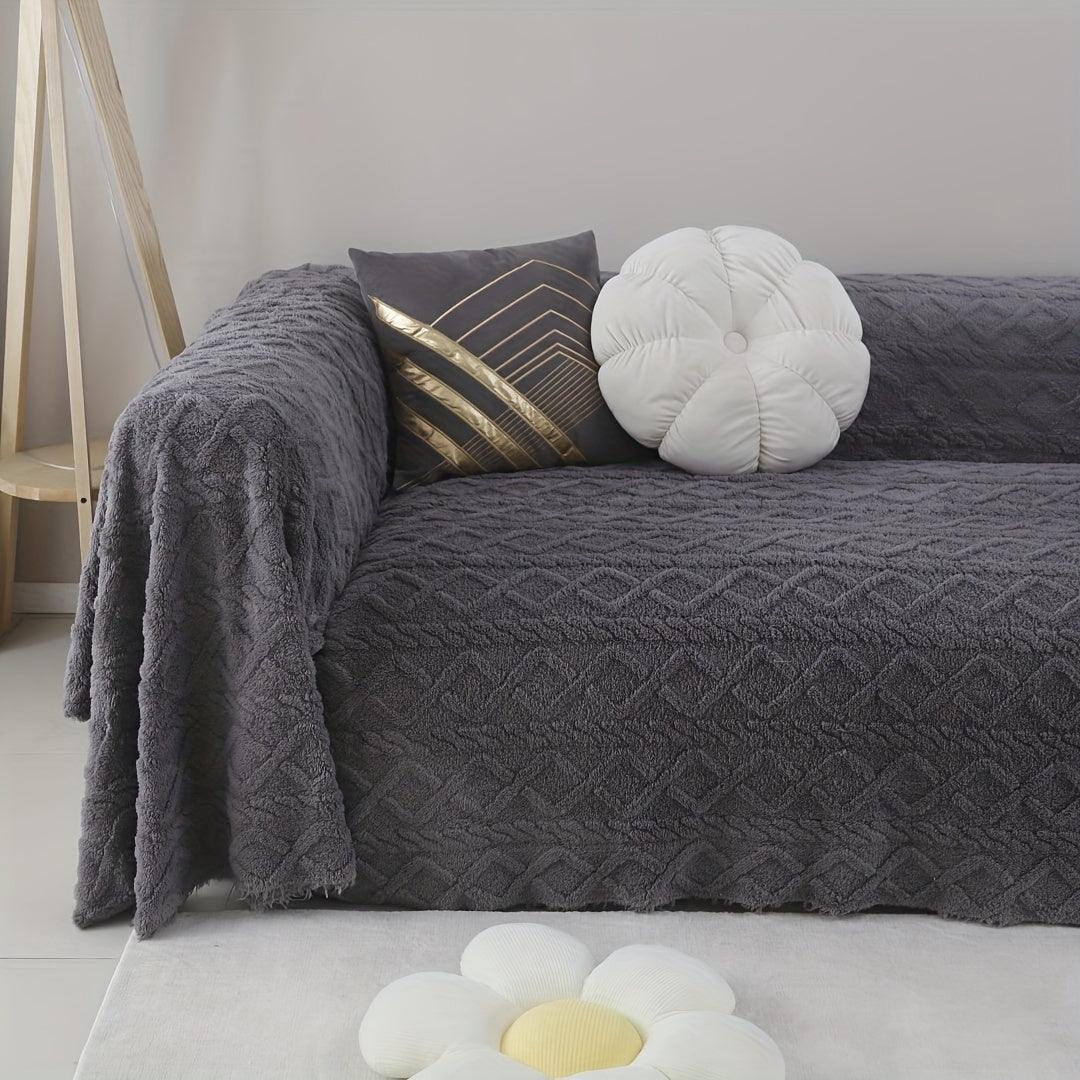 Extra Large Slipcovers for Couches - Stylish Geometric Pattern - House Of Avana