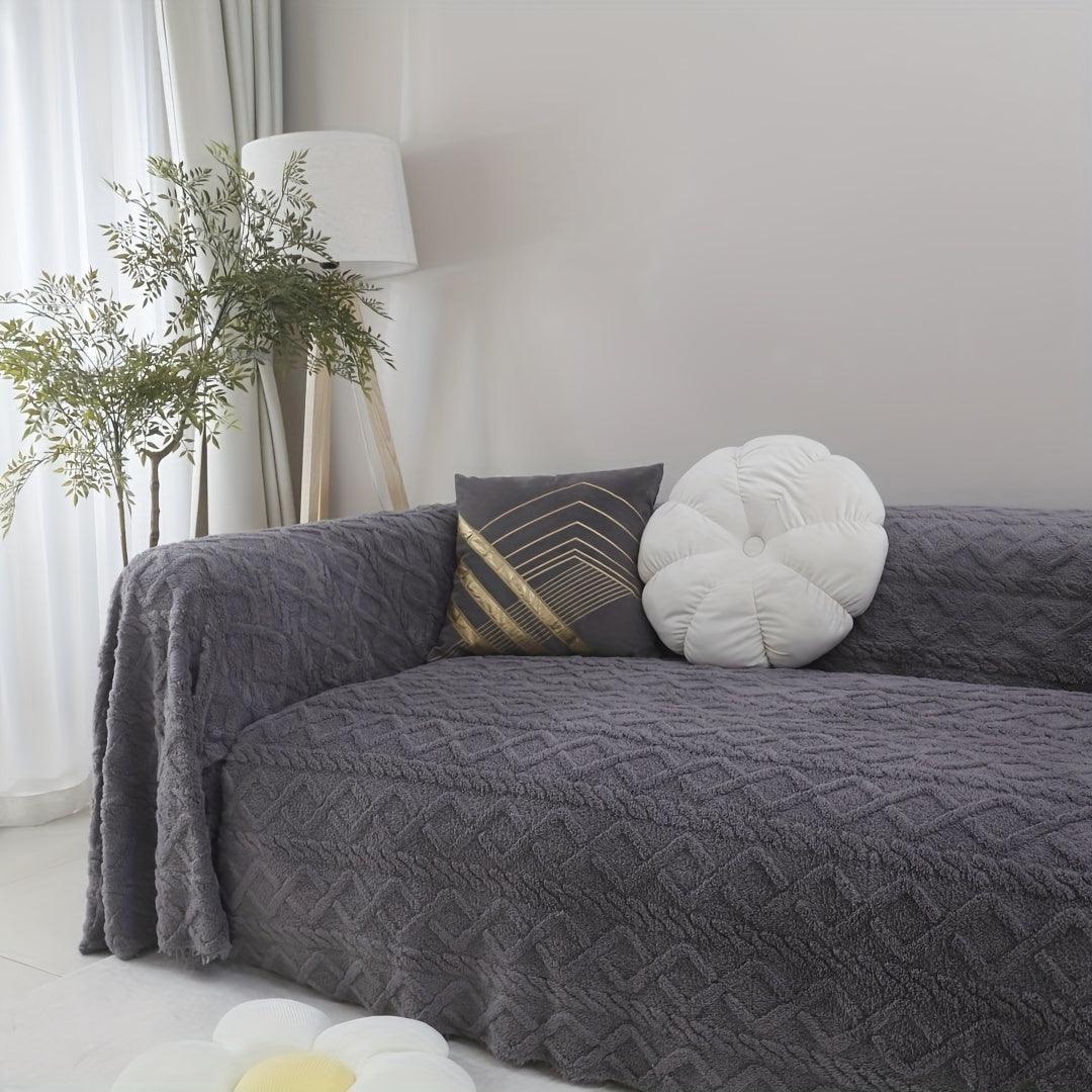 Extra Large Slipcovers for Couches - Stylish Geometric Pattern - House Of Avana