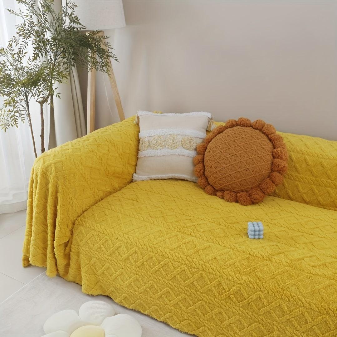 Extra Large Slipcovers for Couches - Stylish Geometric Pattern - House Of Avana