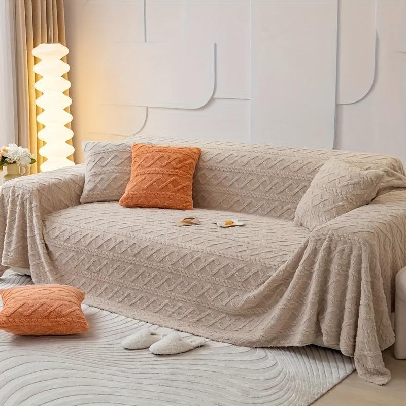Extra Large Slipcovers for Couches - Stylish Geometric Pattern - House Of Avana