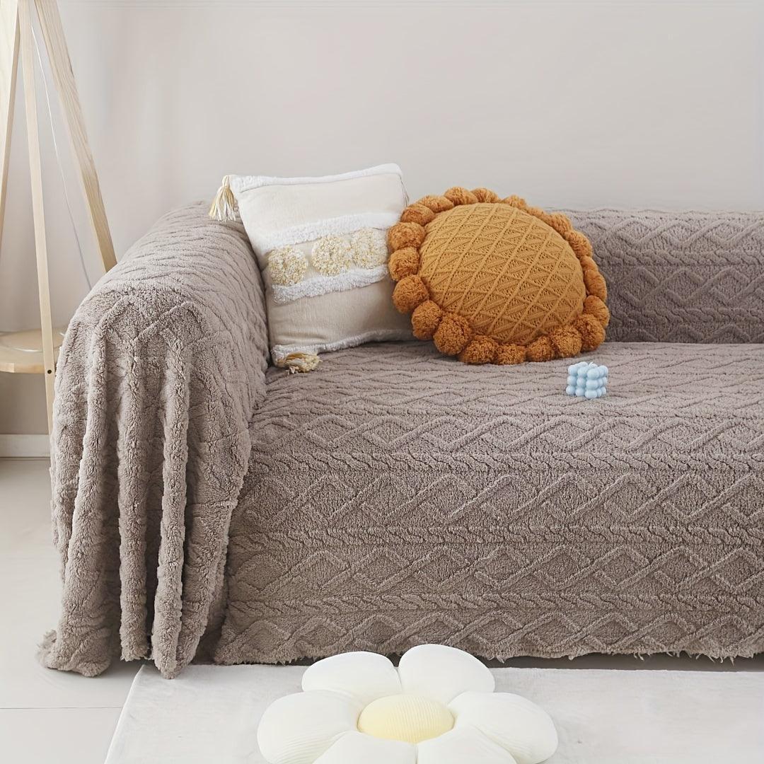 Extra Large Slipcovers for Couches - Stylish Geometric Pattern - House Of Avana