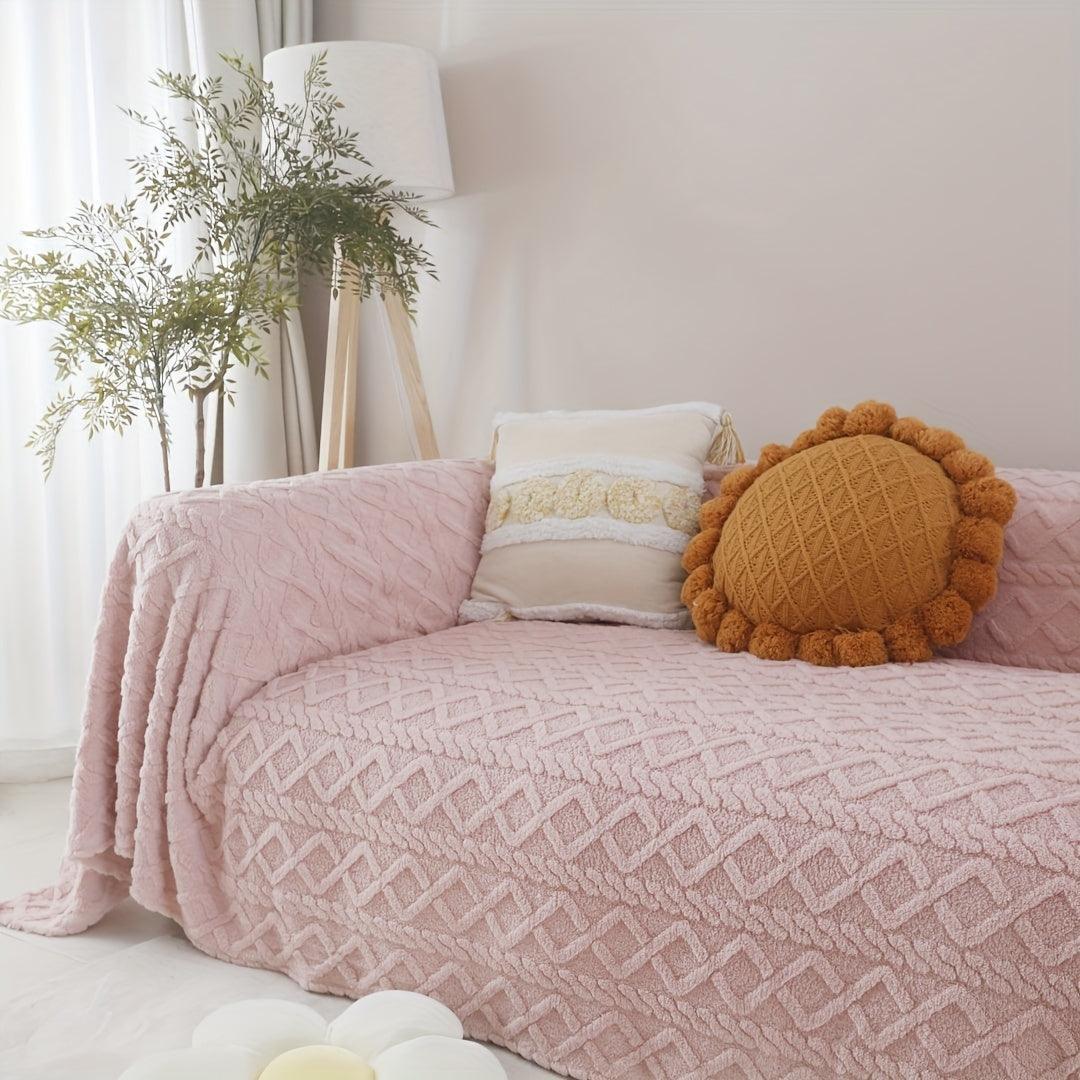 Extra Large Slipcovers for Couches - Stylish Geometric Pattern - House Of Avana