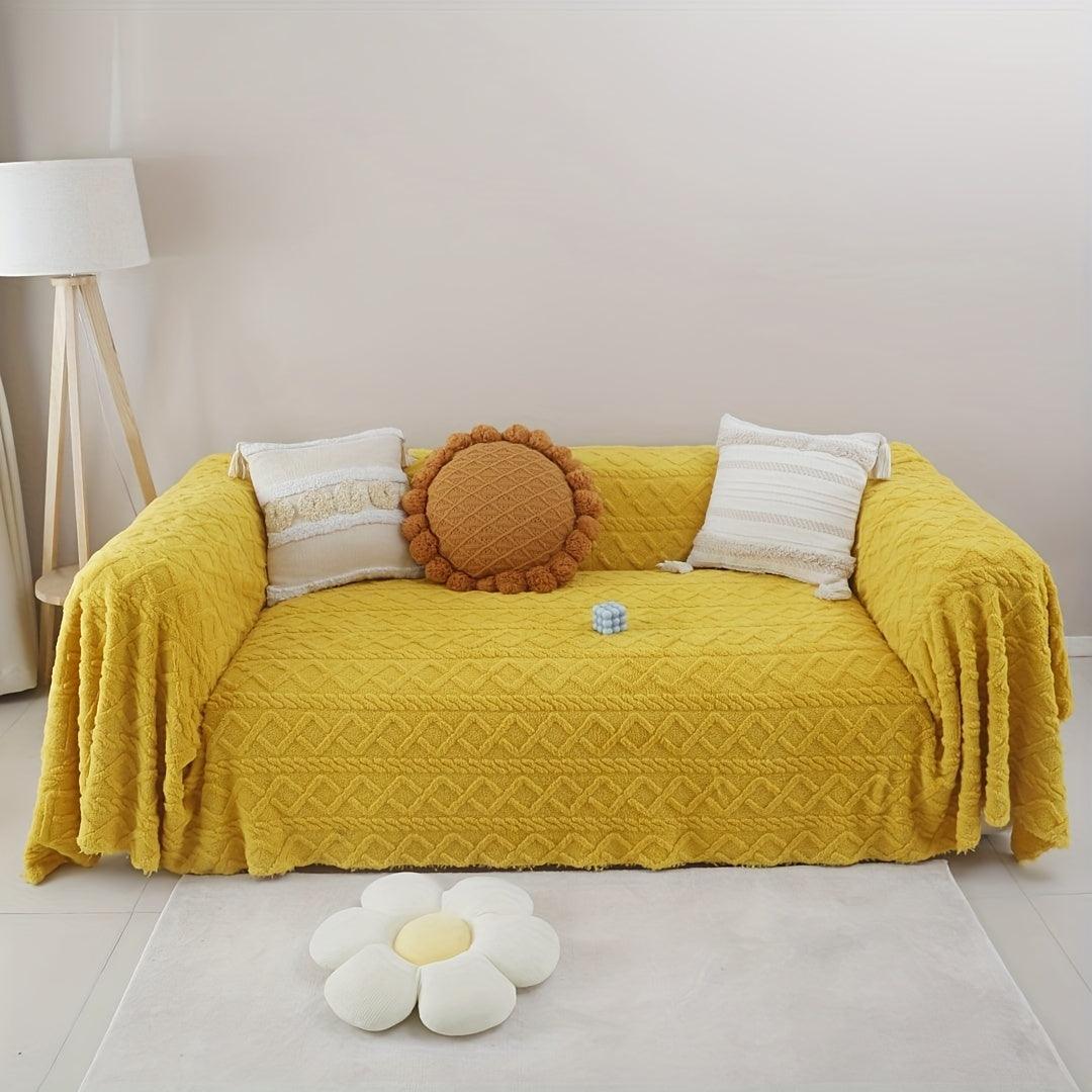 Extra Large Slipcovers for Couches - Stylish Geometric Pattern - House Of Avana