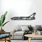 F-8 Crusader Metal Aircraft Wall Art - Ncp0559, detail shot - House Of Avana