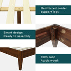 Mervyn Solid Wood Bed Frame