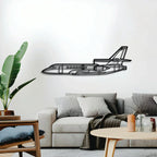 Falcon Metal Aircraft Wall Art - Ncp0565, back view - House Of Avana