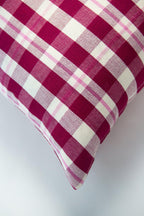 Abigail Cranberry Plaid Pillows Archive New York