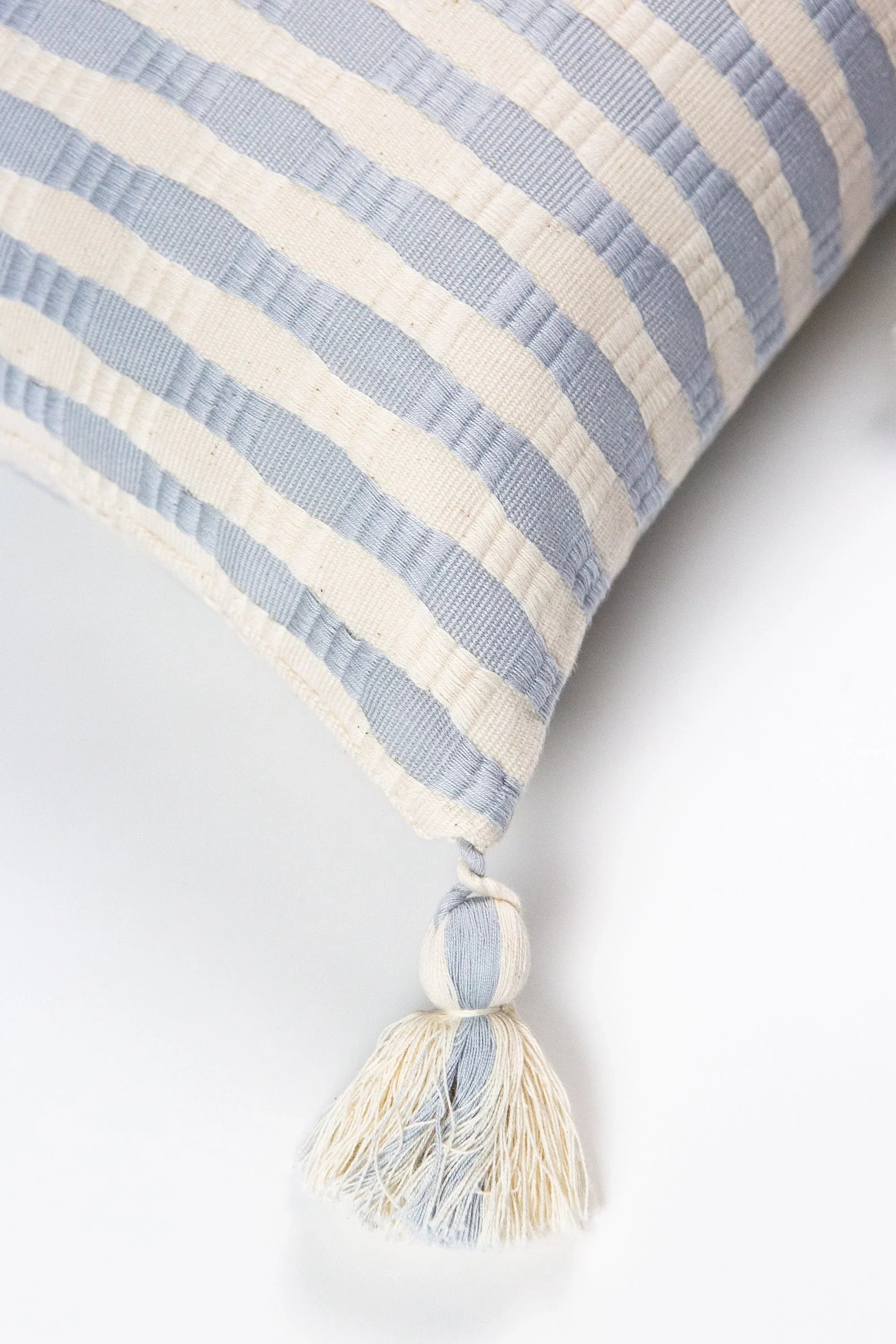 Antigua Pillow - Light Cool Grey Archive New York