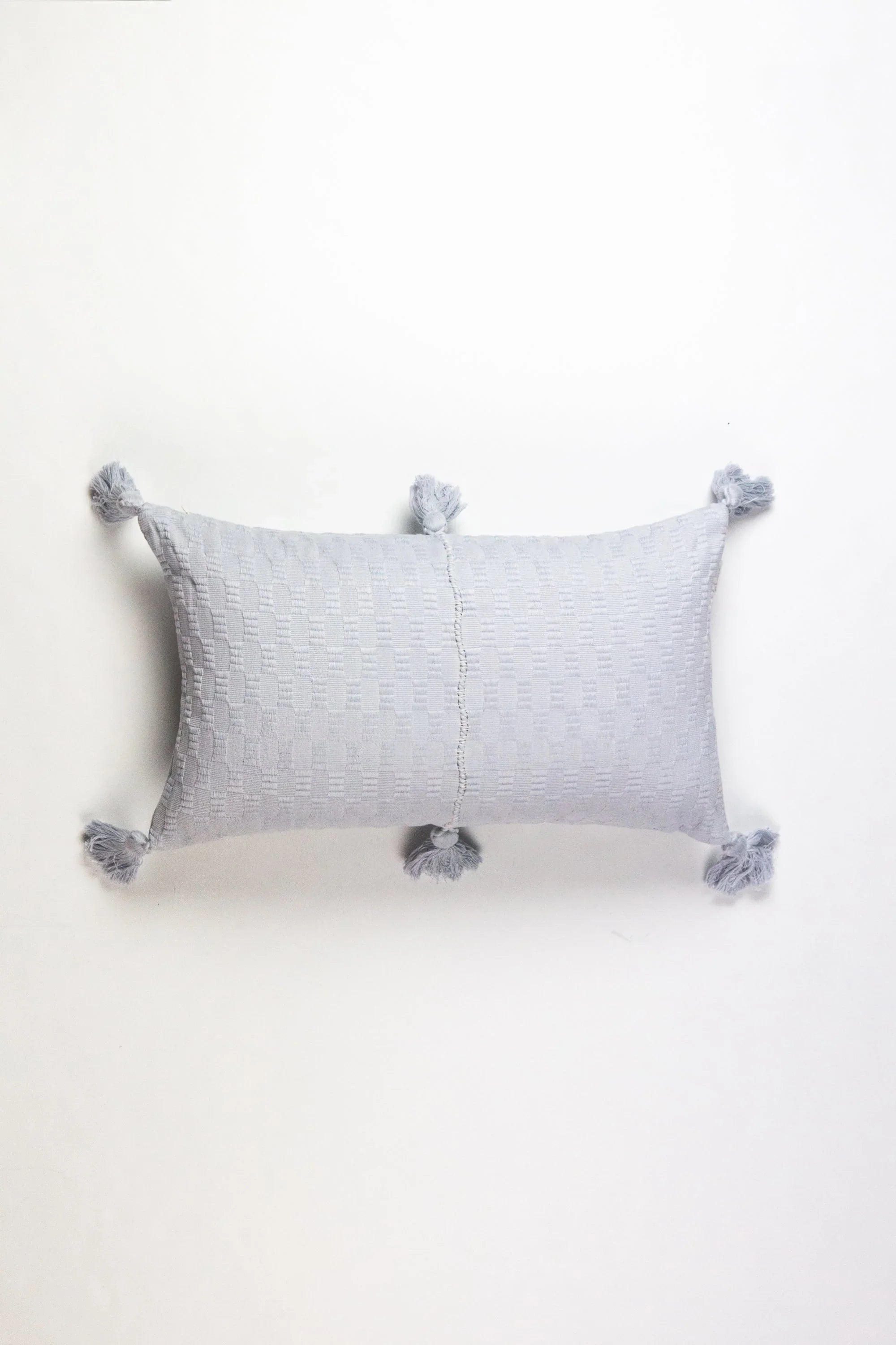 Antigua Pillow - Light Cool Grey Archive New York