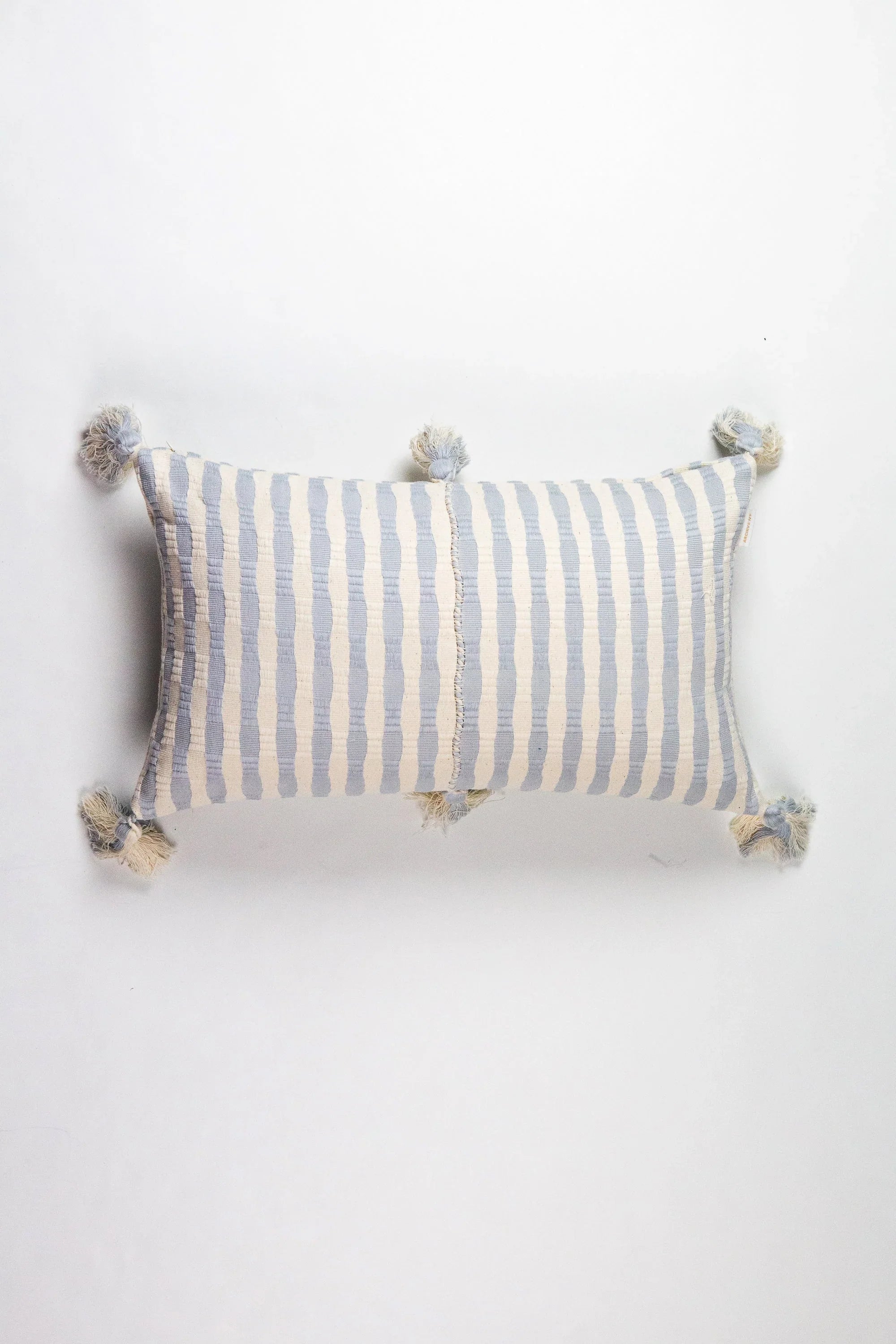 Antigua Pillow - Light Cool Grey Archive New York
