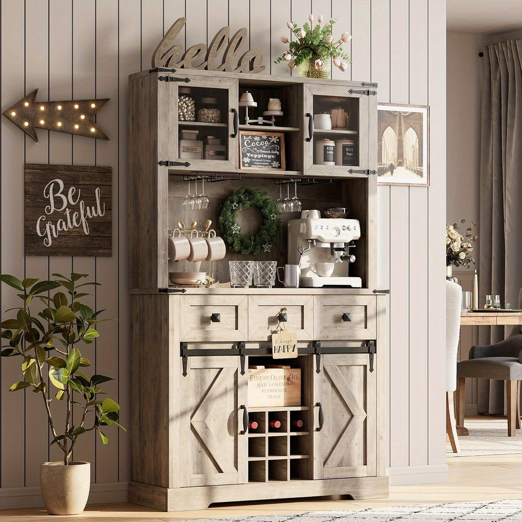 [Grey Wood Console Table] Grey 52'' Wood Accent Entryway Table Console Table with 3 Drawers and Storage Shelves for Living Room, Couch, Hallway, Foyer, Kitchen Counter House Of Avana