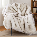 Faux Fur Blanket - Super Soft 1000gsm 60x80, alternate view - House Of Avana