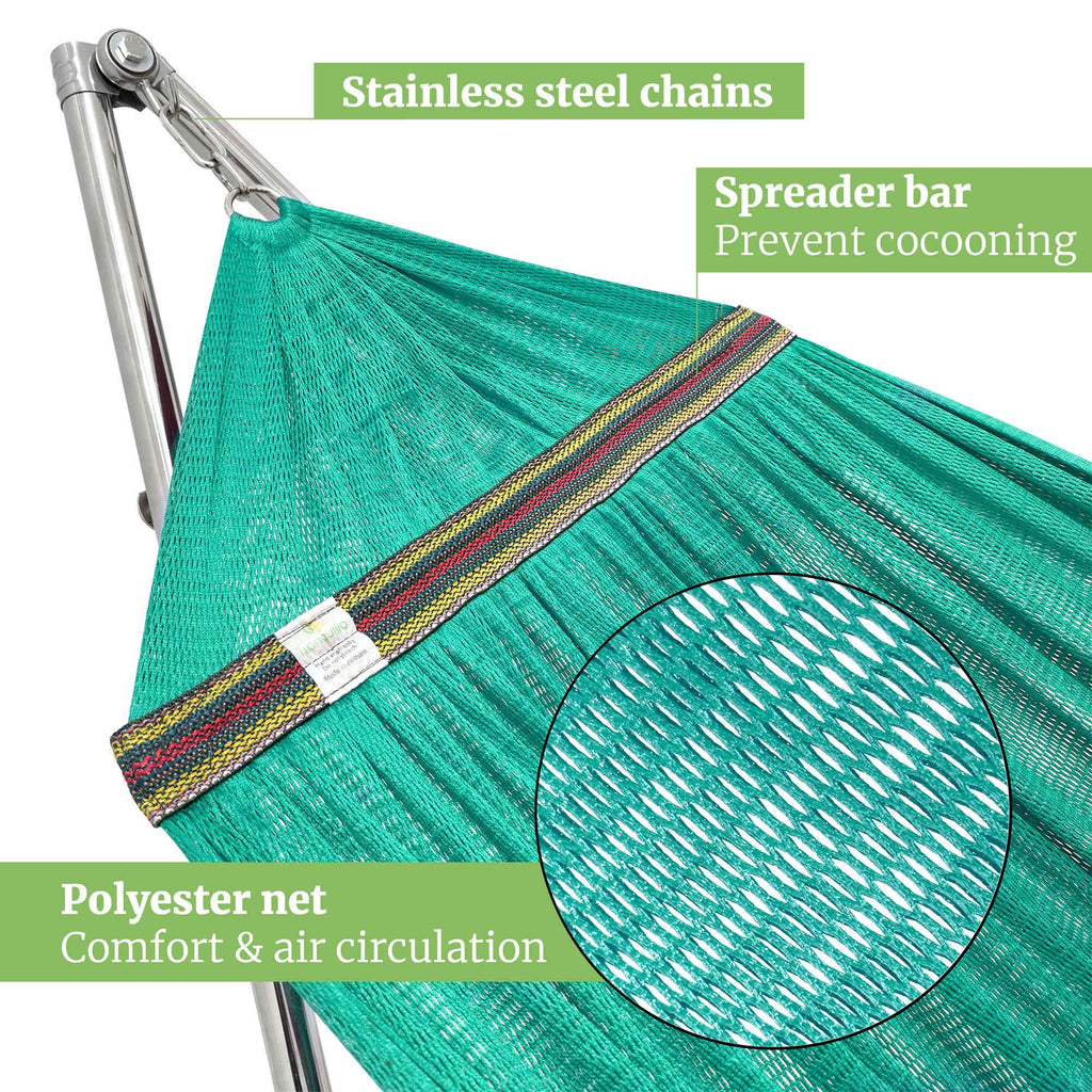 Tranquillo Universal Stainless Steel Hammock Stand for Ultimate Relaxation