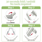 Tranquillo Universal Stainless Steel Hammock Stand for Ultimate Relaxation