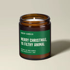 Merry Christmas, Ya Filthy Animal | Soy Wax Scented Candle Embery Candles