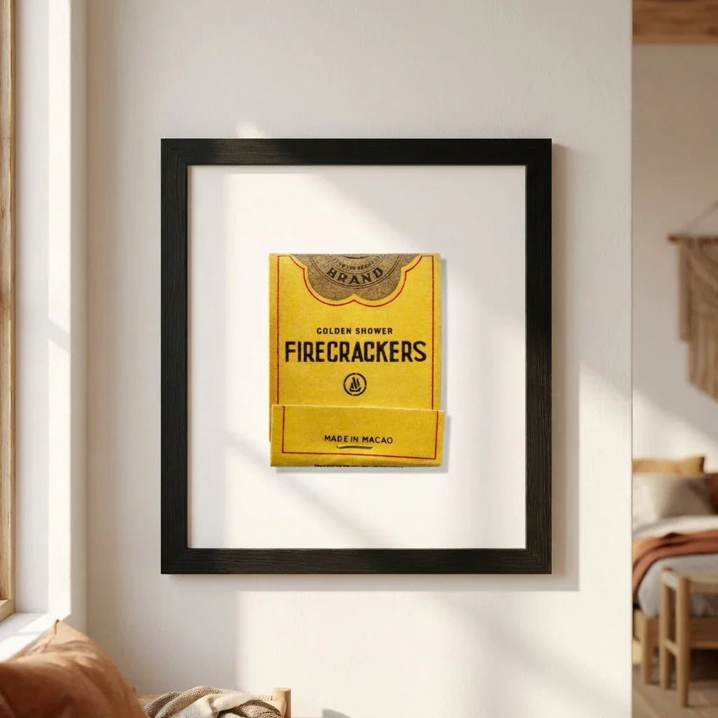 Firecrackers Framed Print