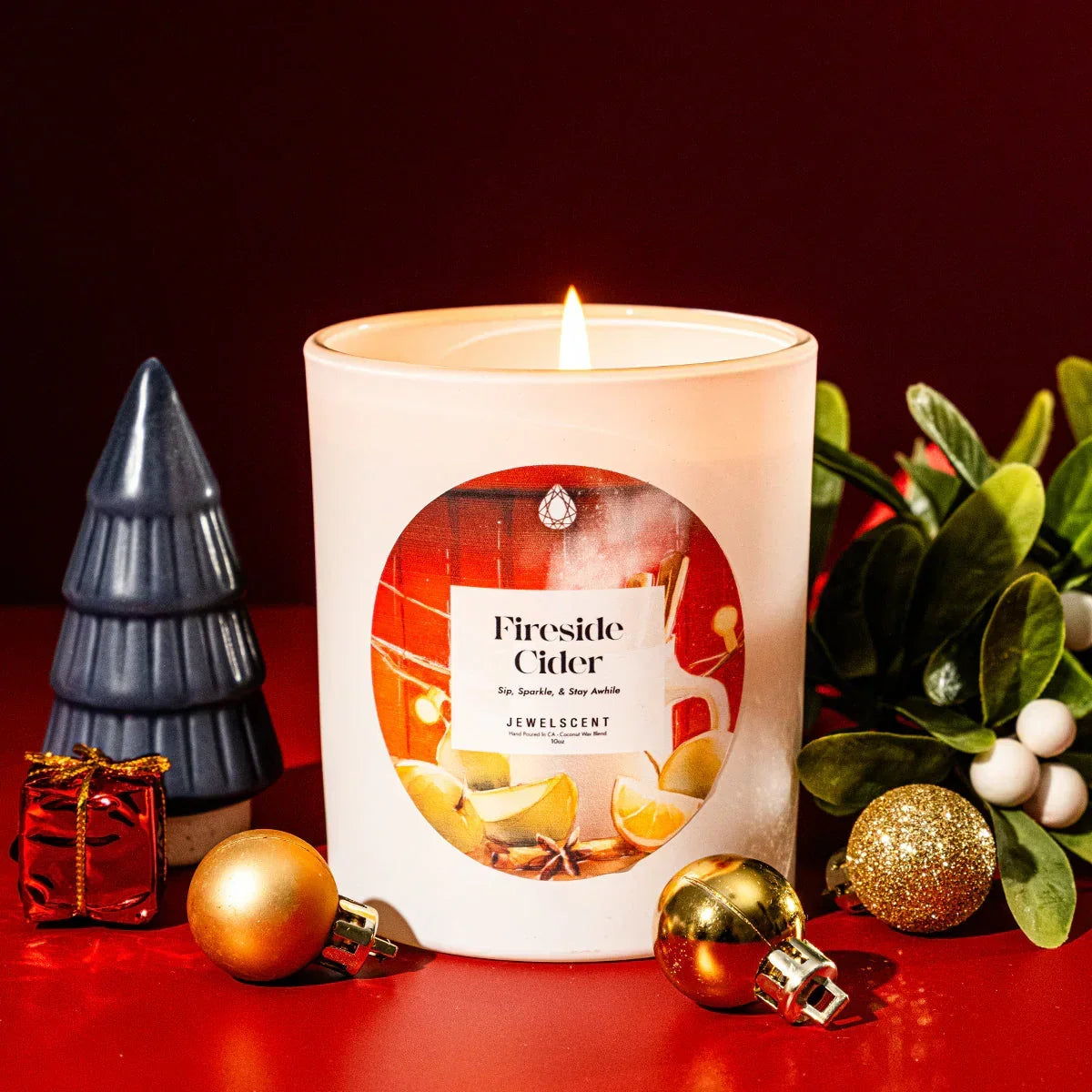 Fireside Cider 10oz Signature Jewelry Candle JewelScent