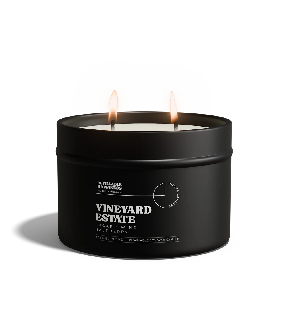 Vineyard Estate Candle Refill Hidden Candles