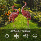 Flamingo Garden Statue