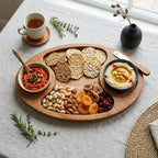 House of Avana Oval Mango Wood Platter
