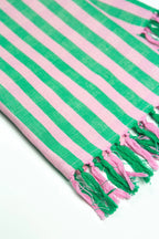 Flora Stripe Kitchen Towel Archive New York