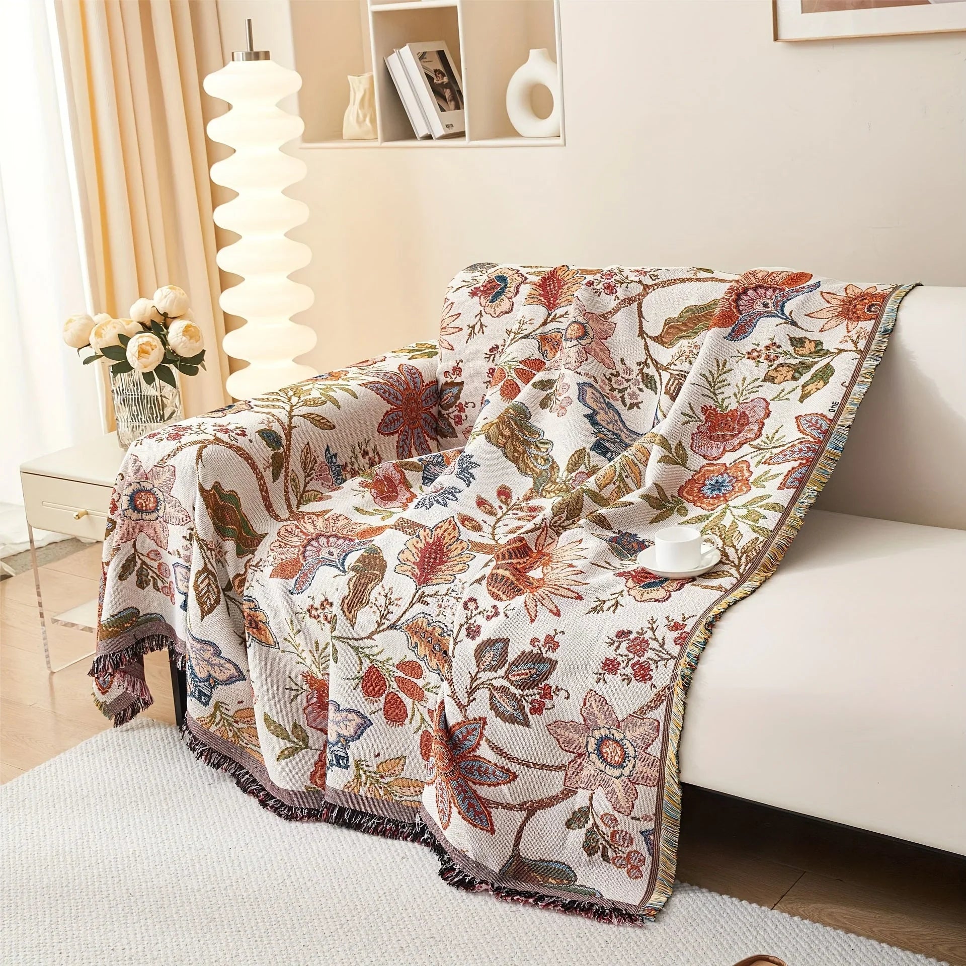 Floral Couch Cover – Heavy Duty Dog Proof & Bed Bug Resistant Sofa Protector - House Of Avana