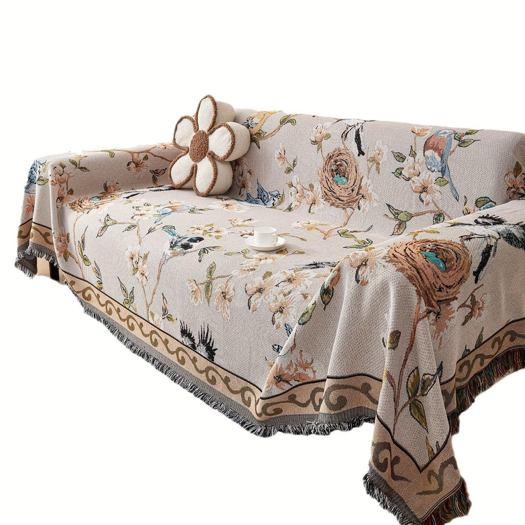 Floral Couch Cover – Heavy Duty Dog Proof & Bed Bug Resistant Sofa Protector - House Of Avana