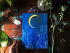 Flower Moon Journal – Hand-Bound Hardcover Art Journal