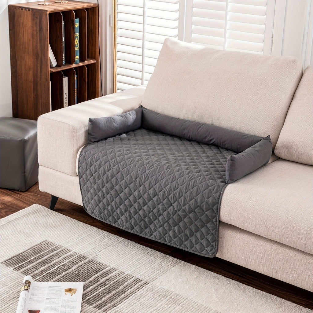 Fluffy Calming Dog Bed Sofa Cover - Pet Mat for Ultimate Comfort - House Of Avana