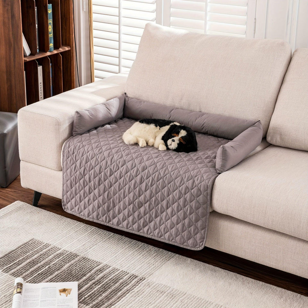 Fluffy Calming Dog Bed Sofa Cover - Pet Mat for Ultimate Comfort - House Of Avana