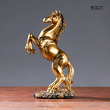 Modern Flying Horse Statue Golden House Of Avana