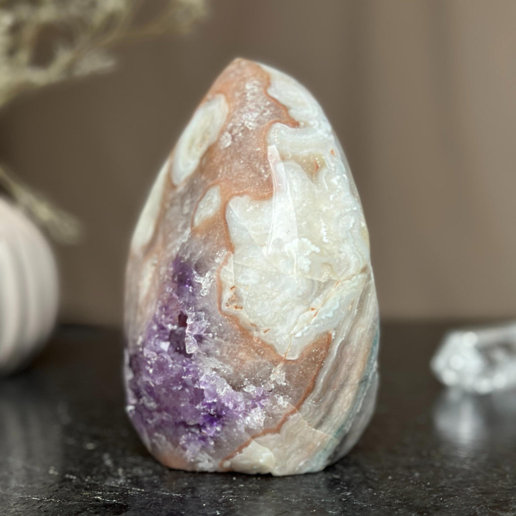 Big amethyst crystal, amethyst stone piece DeepPurpleProject