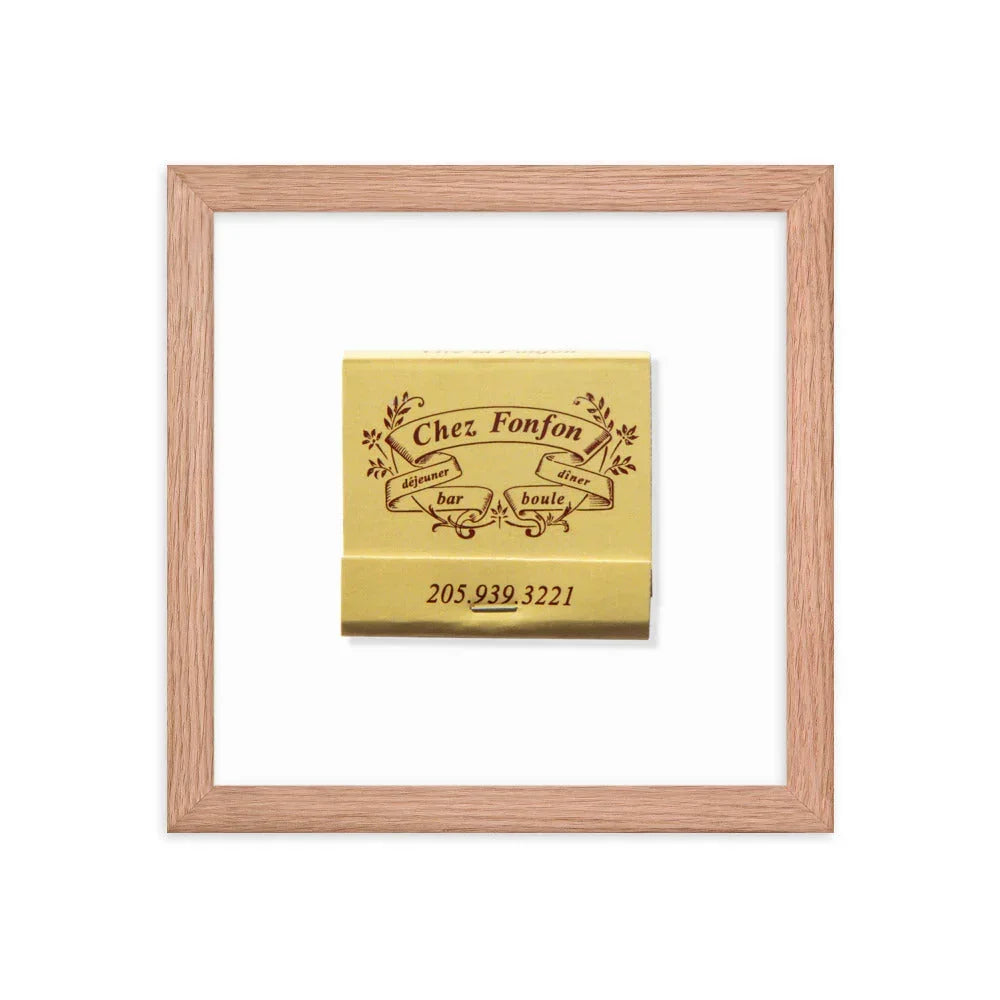 Framed Photo Paper Poster, side view - House Of Avana