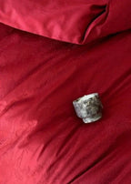 Elise French Lace Jacquard Satin Bedding Set / Dark Gray Ever Lasting