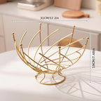 Fruit Basket - Hollow Wrought Iron