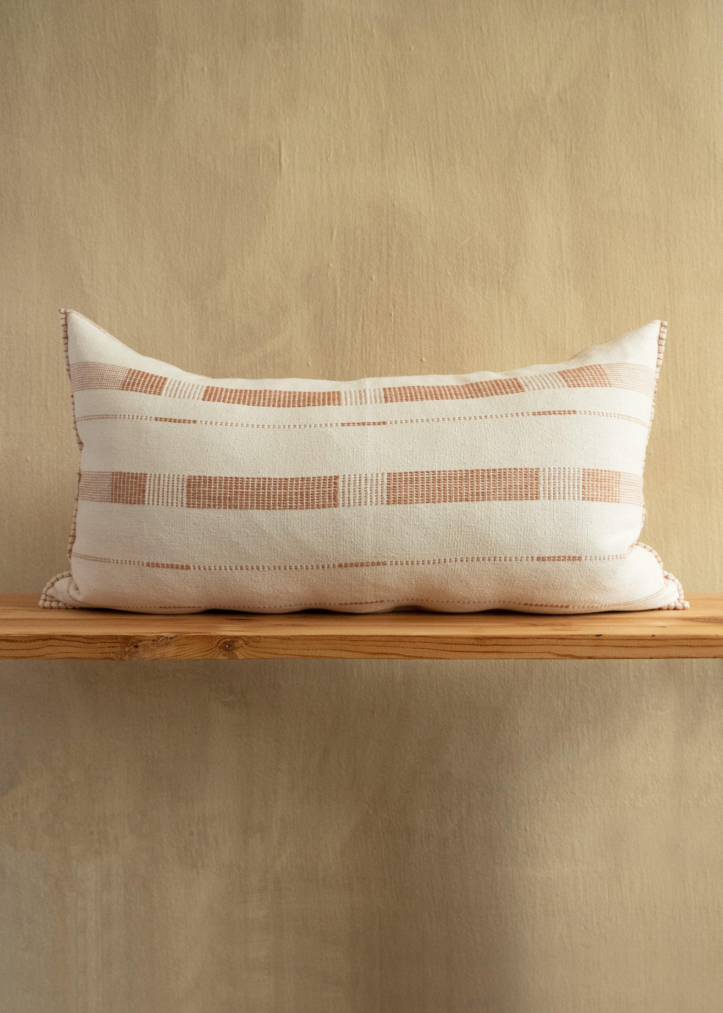 Fulcrum Sahara Oversized Cotton Lumbar Pillow - House Of Avana