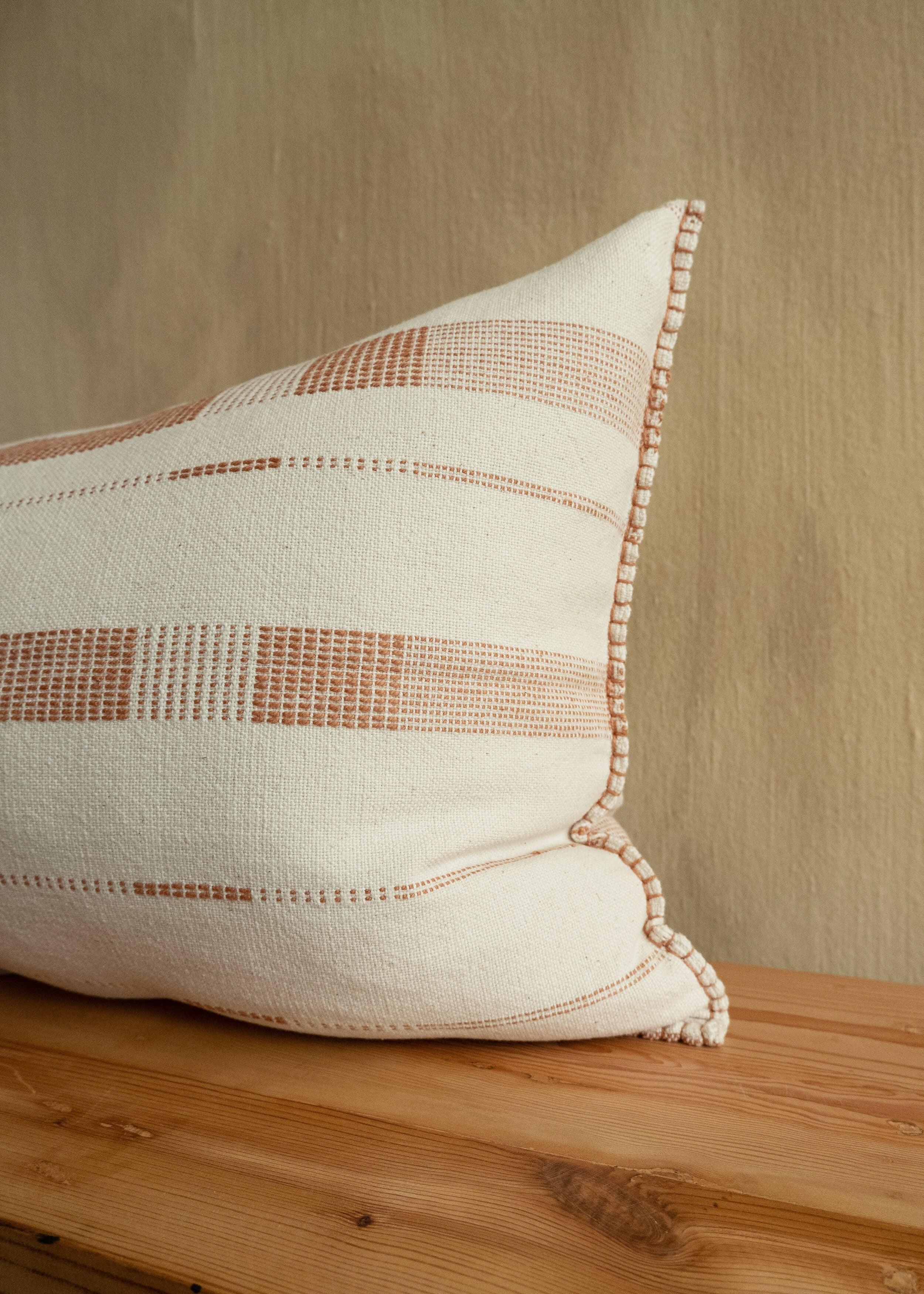 Fulcrum Sahara Oversized Cotton Lumbar Pillow - House Of Avana
