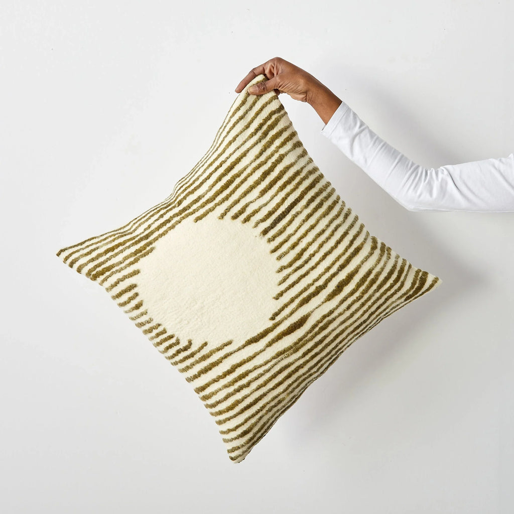 Full Moon Throw Pillow, lifestyle image - House Of Avana
