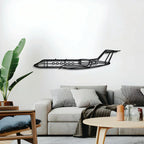 Giv-sp Metal Aircraft Wall Art - Ncp0569, back view - House Of Avana
